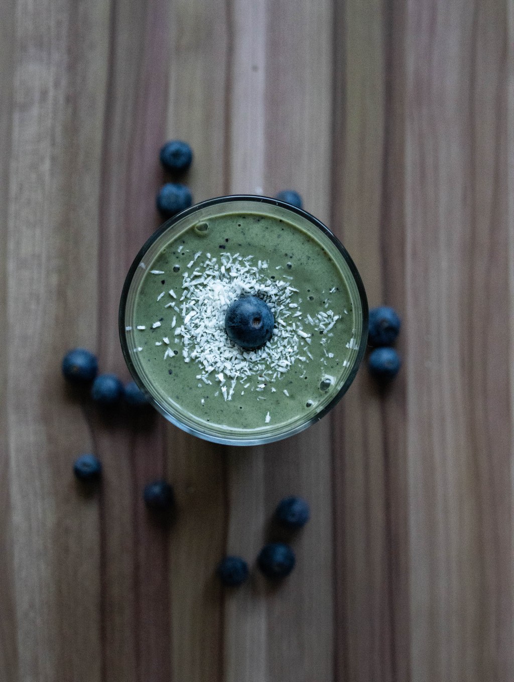 Blueberries and Spinach&nbsp;smoothie