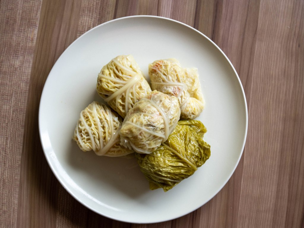 Stuffed cabbage rolls