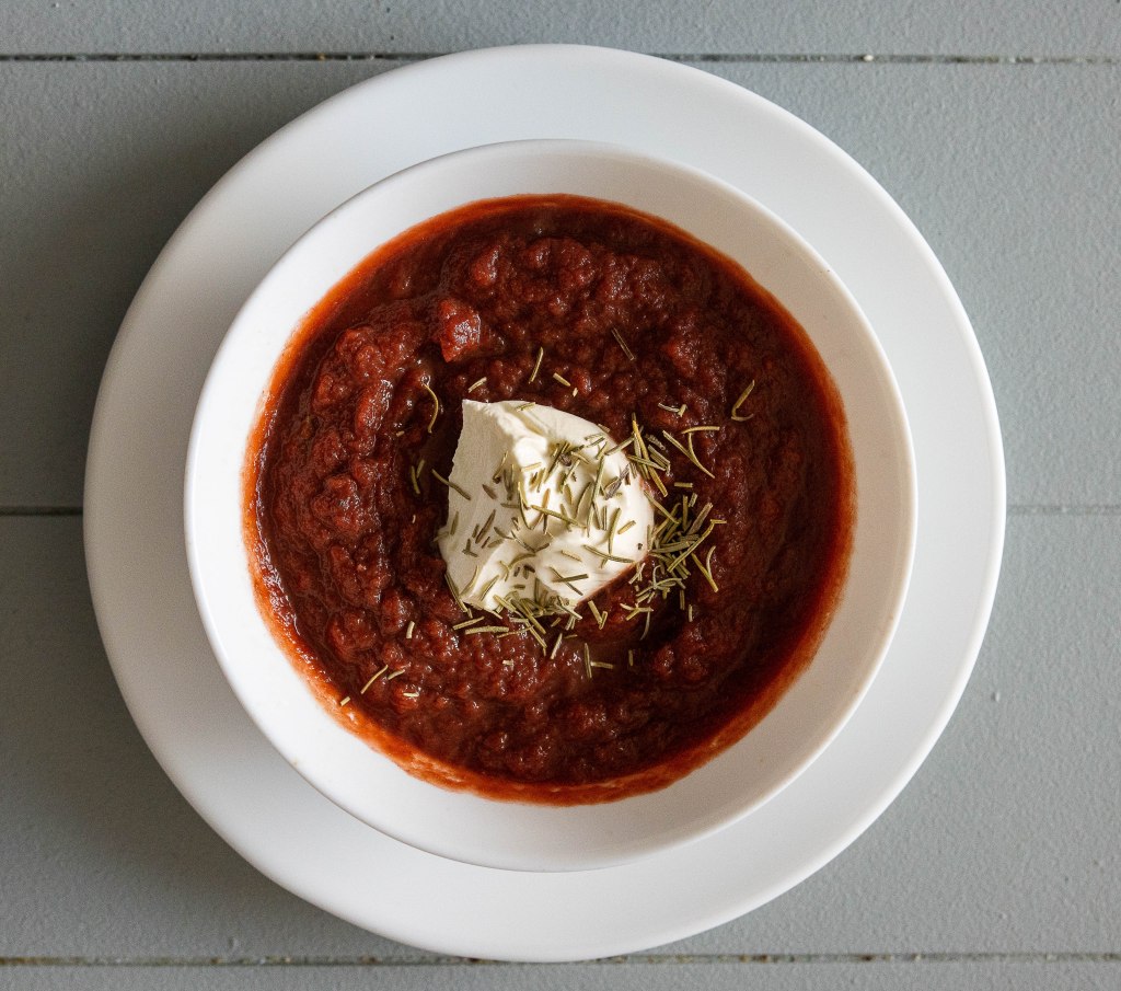 Creamy Beet Soup