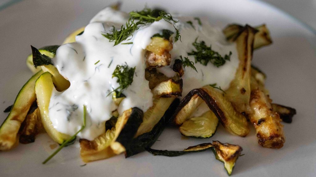 Zucchini with Yogurt