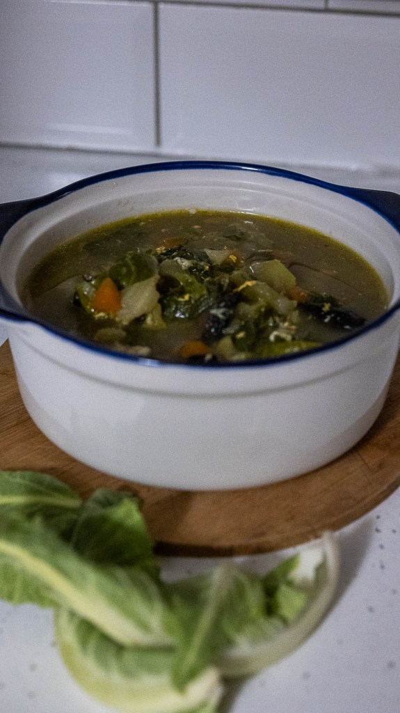 Bowl With Cauliflower Soup