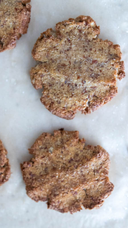 Almond Pulp Biscuits