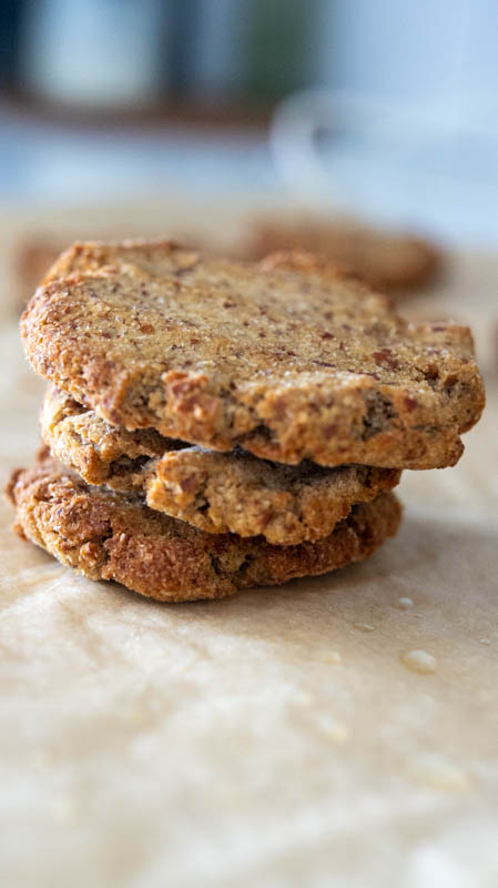 Almond Pulp Biscuits
