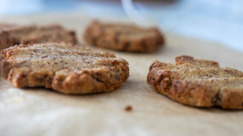 Almond Pulp Biscuits