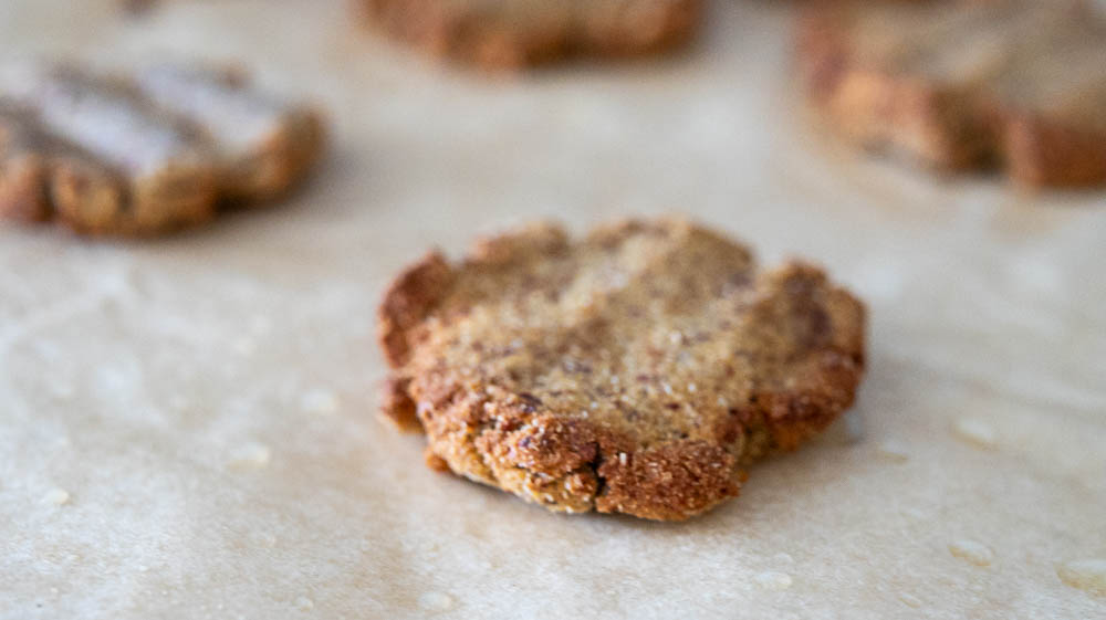 Almond Pulp Biscuits