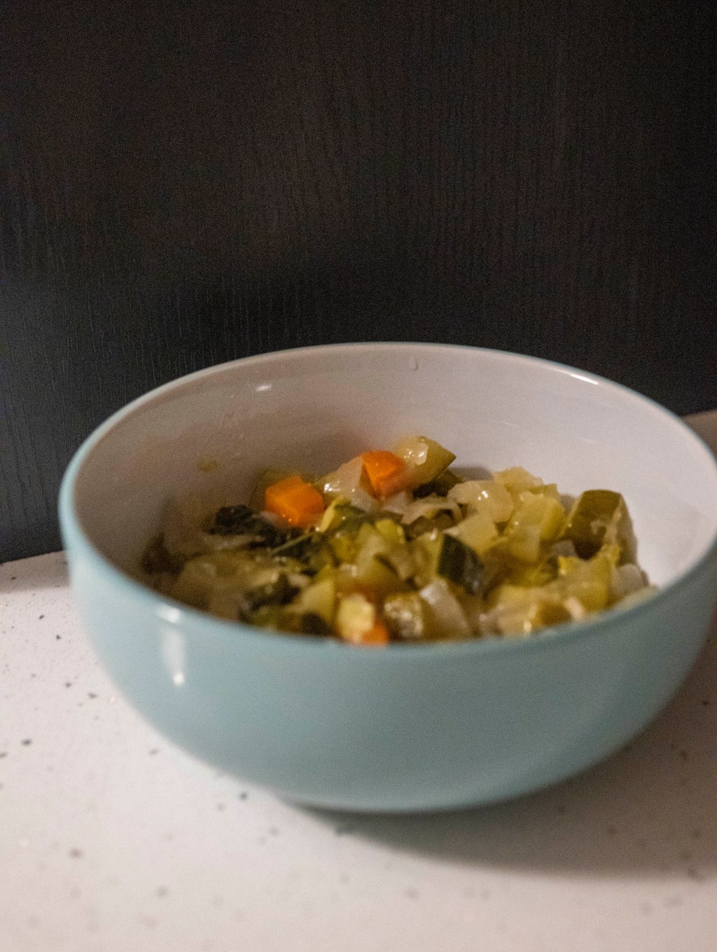 bow with Zucchini Stew